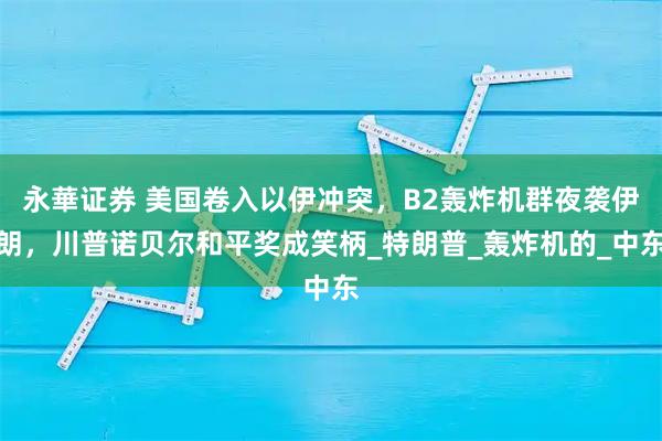 永華证券 美国卷入以伊冲突，B2轰炸机群夜袭伊朗，川普诺贝尔和平奖成笑柄_特朗普_轰炸机的_中东